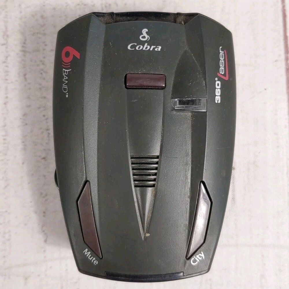 Cobra ESD 737 Radar Detector 360 Laser Speed - NO CABLES - Tested Working